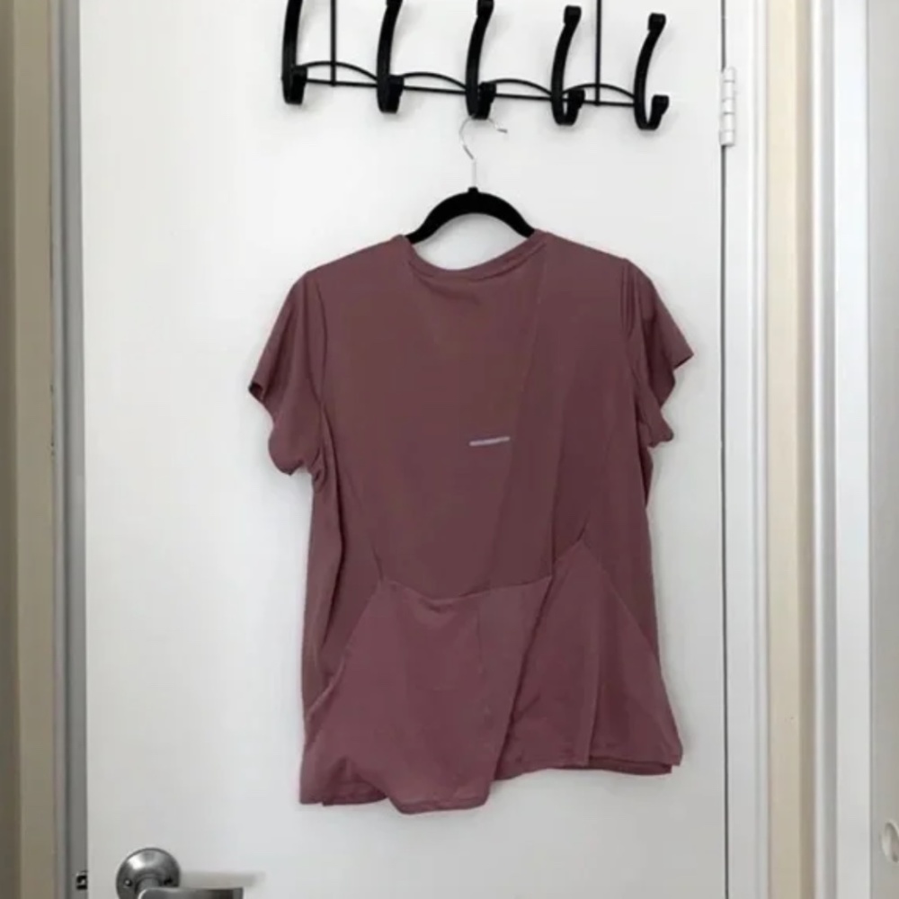 Pink ASICS Workout Shirt - Picture 2 of 4